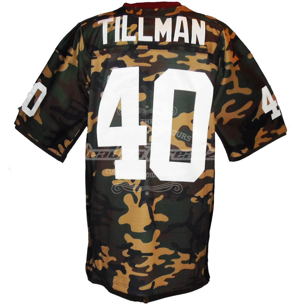 pat tillman camo jersey