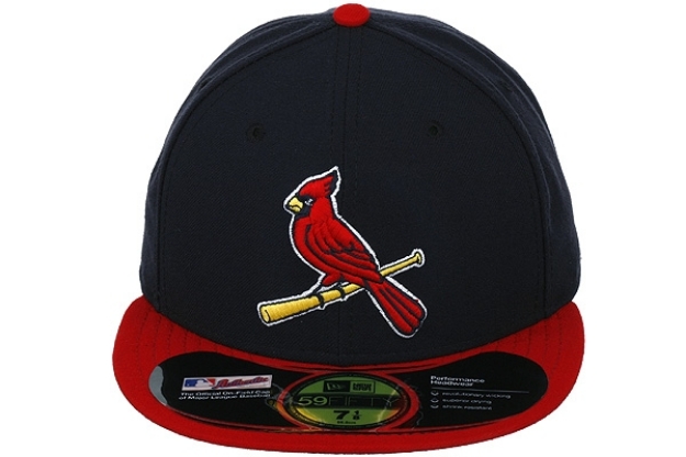 Men's St. Louis Cardinals New Era Navy Alternate Authentic Collection  On-Field 59FIFTY Fitted Hat