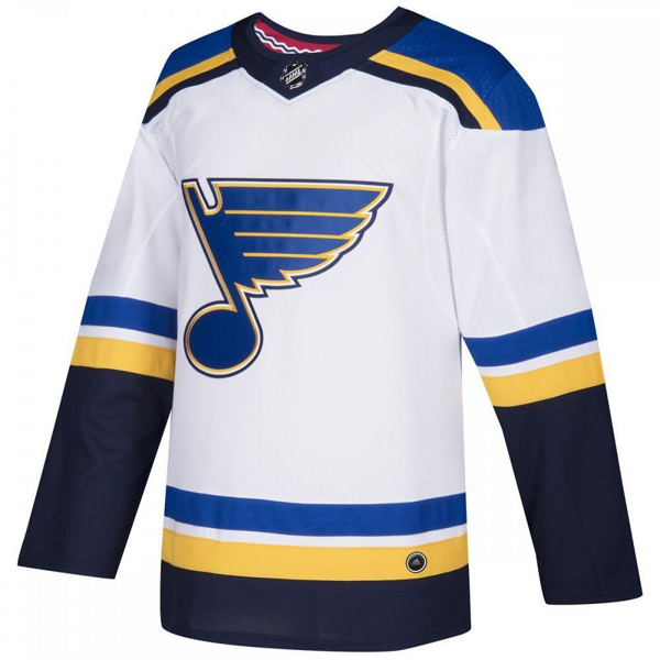 St. Louis Blues Adidas AdiZero Authentic Away NHL Hockey Jersey. Headz ...