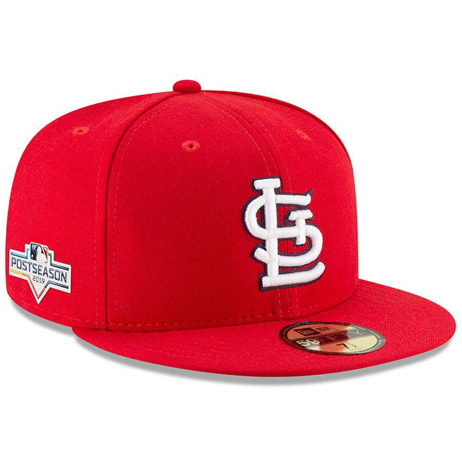 St. Louis Cardinals New Era 2019 Postseason Sidepatch 59FIFTY Fitted ...