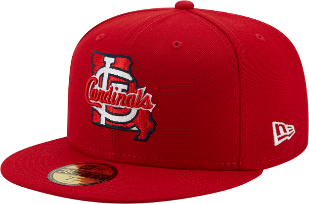 Headz n Threadz Sports Apparel Superstore and Customization. New Era St. Louis  Cardinals Red Local 59FIFTY Fitted Hat hats, New Era St. Louis Cardinals  Red Local 59FIFTY Fitted Hat Snapback hats, New