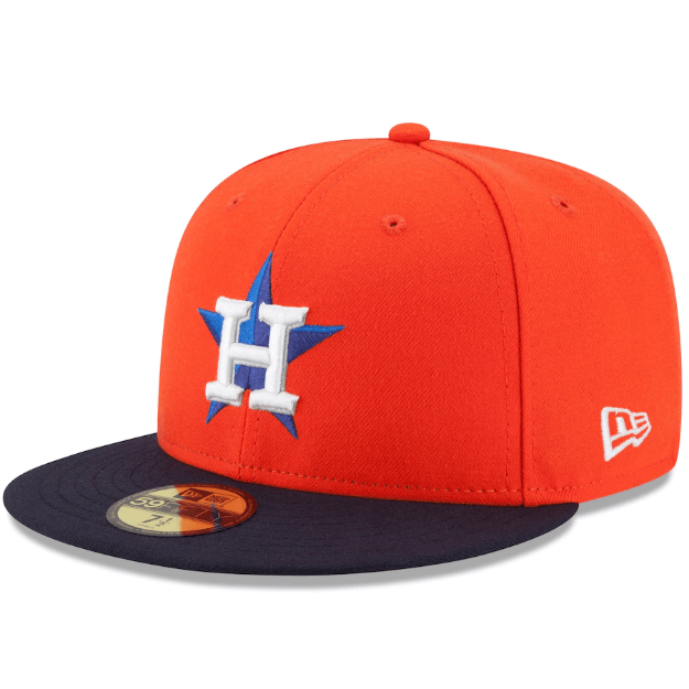 Headz n Threadz Sports Apparel Superstore and Customization. Houston Astros  New Era Alternate Authentic Collection On-Field 59FIFTY Fitted Hat -  Orange/Navy hats, Houston Astros New Era Alternate Authentic Collection  On-Field 59FIFTY Fitted