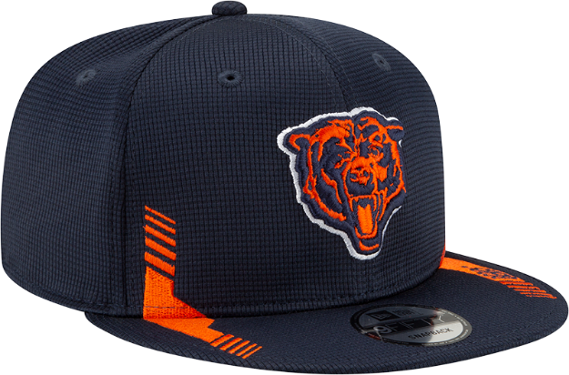 Chicago Bears Grey Block Letter T-shirt — Hats N Stuff
