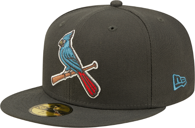 St. Louis Cardinals New Era Custom Gray/Tie Dye Side Patch 59FIFTY Fitted Hat, 7 3/4 / Gray