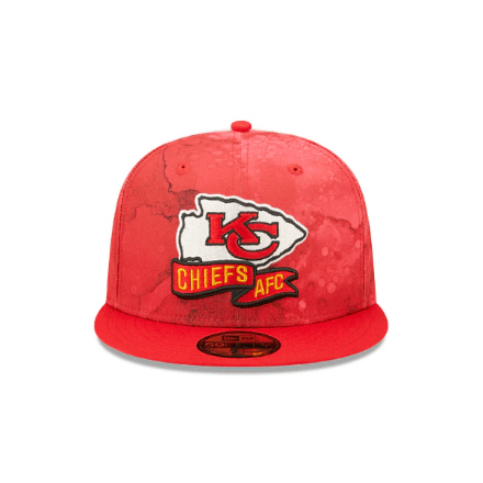 New Era Men's Cream Kansas City Chiefs Super Bowl LVII Champions Locker Room 9FIFTY Low Profile Snapback Hat