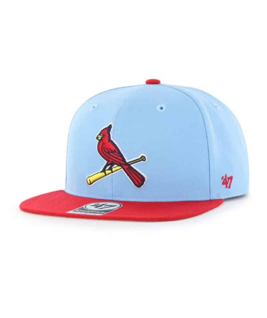 St. Louis Cardinals New Era MLB Cooperstown Washed Trucker 9FORTY Hat - 1950