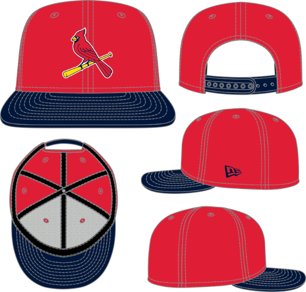 St. Louis Cardinals The League Red Adjustable - New Era cap