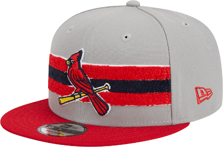 St. Louis Cardinals New Era Black on Black 9FIFTY Team Snapback Adjustable Hat - Black