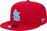 St. Louis Cardinals Father's Day 2024 On Field Teal Blue New Era Snapback Hat