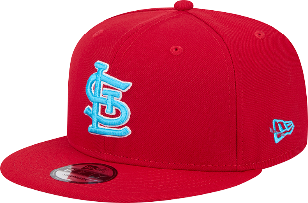 St. Louis Cardinals Father's Day 2024 On Field Teal Blue New Era Snapback Hat