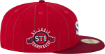 Men's St. Louis Cardinals New Era Red 2024 City Connect Throwback 59FIFTY Fitted Hat