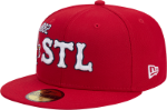 Men's St. Louis Cardinals New Era Red 2024 City Connect Icon 59FIFTY Fitted Hat