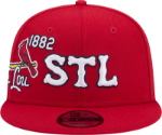 Men's St. Louis Cardinals New Era Red 2024 City Connect Icon 9FIFTY Snapback Hat