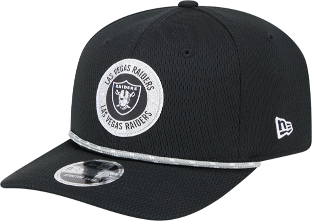 New Era Las Vegas Raiders 2024 Sideline Stretch 9SEVENTY Adjustable Hat