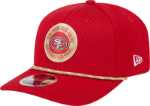 New Era San Francisco 49ers 2024 Sideline Stretch 9SEVENTY Adjustable Hat