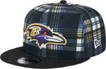 New Era 2024 Baltimore Ravens Statement Grey Sideline 950 Snapback Adjustab