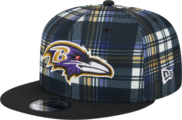 New Era 2024 Baltimore Ravens Statement Grey Sideline 950 Snapback Adjustab