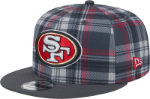 New Era 202 San Francisco 49ers Statement Grey Sideline 950 Snapback Adjustable Hat