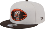 Cleveland Browns New Era 2024 Sideline Historic 59FIFTY Fitted Hat - Stone/Black