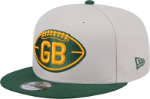 Green Bay Packers New Era 2024 Sideline Historic 59FIFTY Fitted Hat - Stone/Black