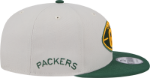 Green Bay Packers New Era 2024 Sideline Historic 59FIFTY Fitted Hat - Stone/Black