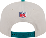 Miami Dolphins New Era 2024 Sideline Historic 59FIFTY Fitted Hat - Stone/Black