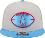 Houston Oilers New Era 2024 Sideline Historic 59FIFTY Fitted Hat - Stone/Black