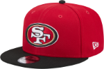 Men's San Francisco 49ers New Era Red/Black 2024 Sideline Historic 9FIFTY Snapback Hat