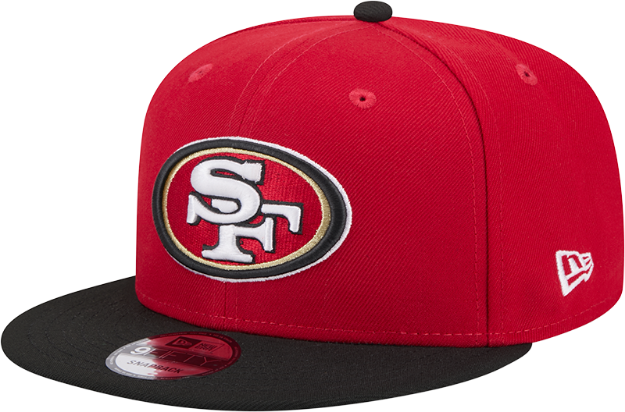 Men's San Francisco 49ers New Era Red/Black 2024 Sideline Historic 9FIFTY Snapback Hat