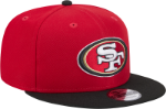 Men's San Francisco 49ers New Era Red/Black 2024 Sideline Historic 9FIFTY Snapback Hat