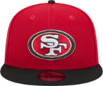 Men's San Francisco 49ers New Era Red/Black 2024 Sideline Historic 9FIFTY Snapback Hat