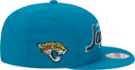 Jacksonville Jaguars New Era Main Script 9FIFTY Snapback Hat - Teal