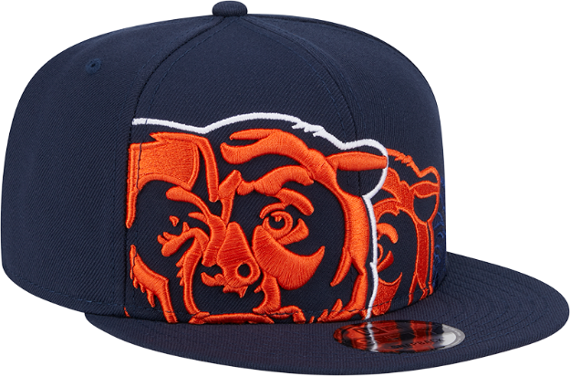 Chicago Bears New Era Team Shadow 9FIFTY Snapback Hat