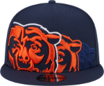 Chicago Bears New Era Team Shadow 9FIFTY Snapback Hat