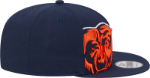 Chicago Bears New Era Team Shadow 9FIFTY Snapback Hat