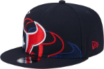 Houston Texans New Era Team Shadow Navy 9FIFTY Snapback Hat