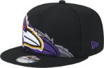 Baltimore Ravens New Era Team Shadow Navy 9FIFTY Snapback Hat