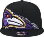 Baltimore Ravens New Era Team Shadow Navy 9FIFTY Snapback Hat