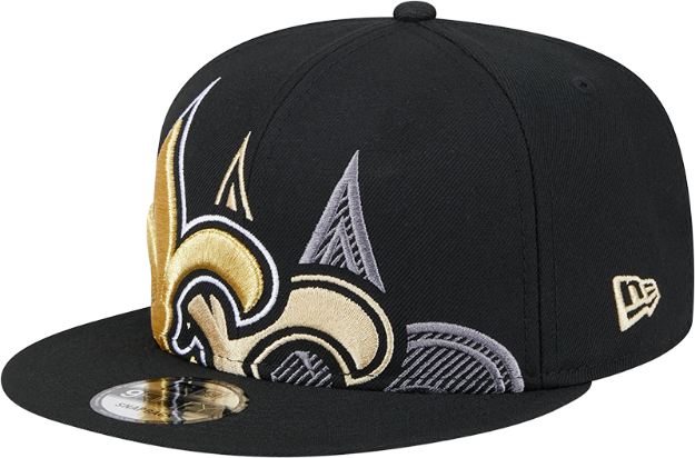 New Orlean Saints New Era Team Shadow Navy 9FIFTY Snapback Hat