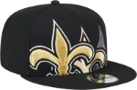 New Orlean Saints New Era Team Shadow Navy 9FIFTY Snapback Hat