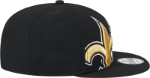 New Orlean Saints New Era Team Shadow Navy 9FIFTY Snapback Hat