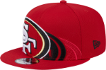 San Francisco 49ers New Era Team Shadow Navy 9FIFTY Snapback Hat