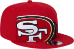 San Francisco 49ers New Era Team Shadow Navy 9FIFTY Snapback Hat