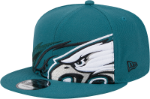 Philadelphia Eagles New Era Team Shadow Navy 9FIFTY Snapback Hat