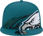 Philadelphia Eagles New Era Team Shadow Navy 9FIFTY Snapback Hat