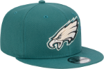 Men's Philadelphia Eagles New Era Midnight Green City Art 9FIFTY Snapback Hat