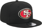 Men's New Era Black San Francisco 49ers City Art 9FIFTY Snapback Hat