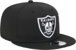 Men's Las Vegas Raiders New Era Black City Art 9FIFTY Snapback Hat