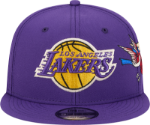 Men's Los Angeles Lakers New Era Injection City Art 9FIFTY Snapback Hat