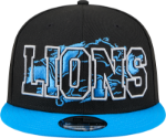 Men's New Era Detroit Lions Splatter 950 Snapback Hat